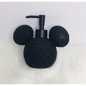 Disney Minnie Mouse Black Resin Pump Soap Dispenser